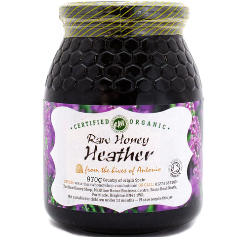 RAW ORGANIC HEATHER HONEY