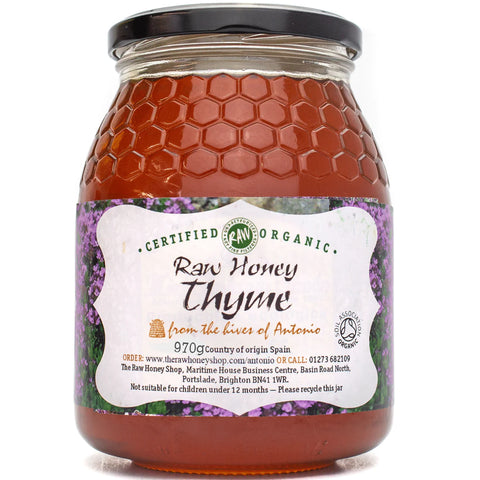 RAW ORGANIC THYME HONEY