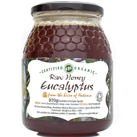 RAW ORGANIC EUCALYPTUS HONEY